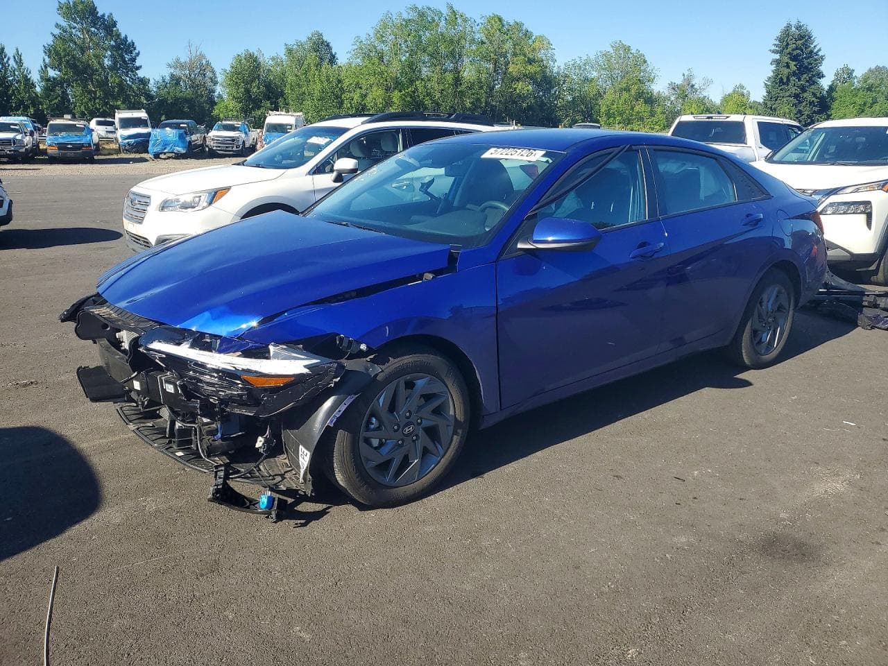 2026 Hyundai Elantra Hybrid Blue