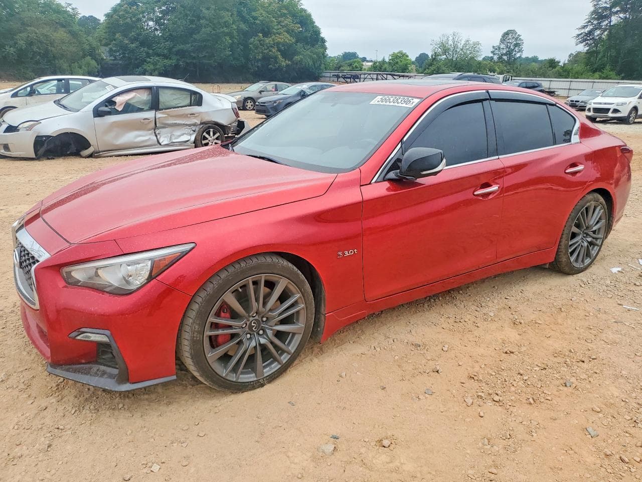 2020 Infiniti Q50 Red Sport 400