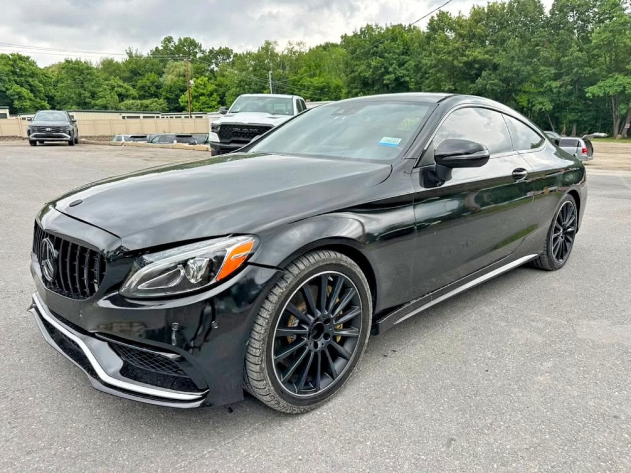 Mercedes-Benz C-klasse AMG 2018 z USA