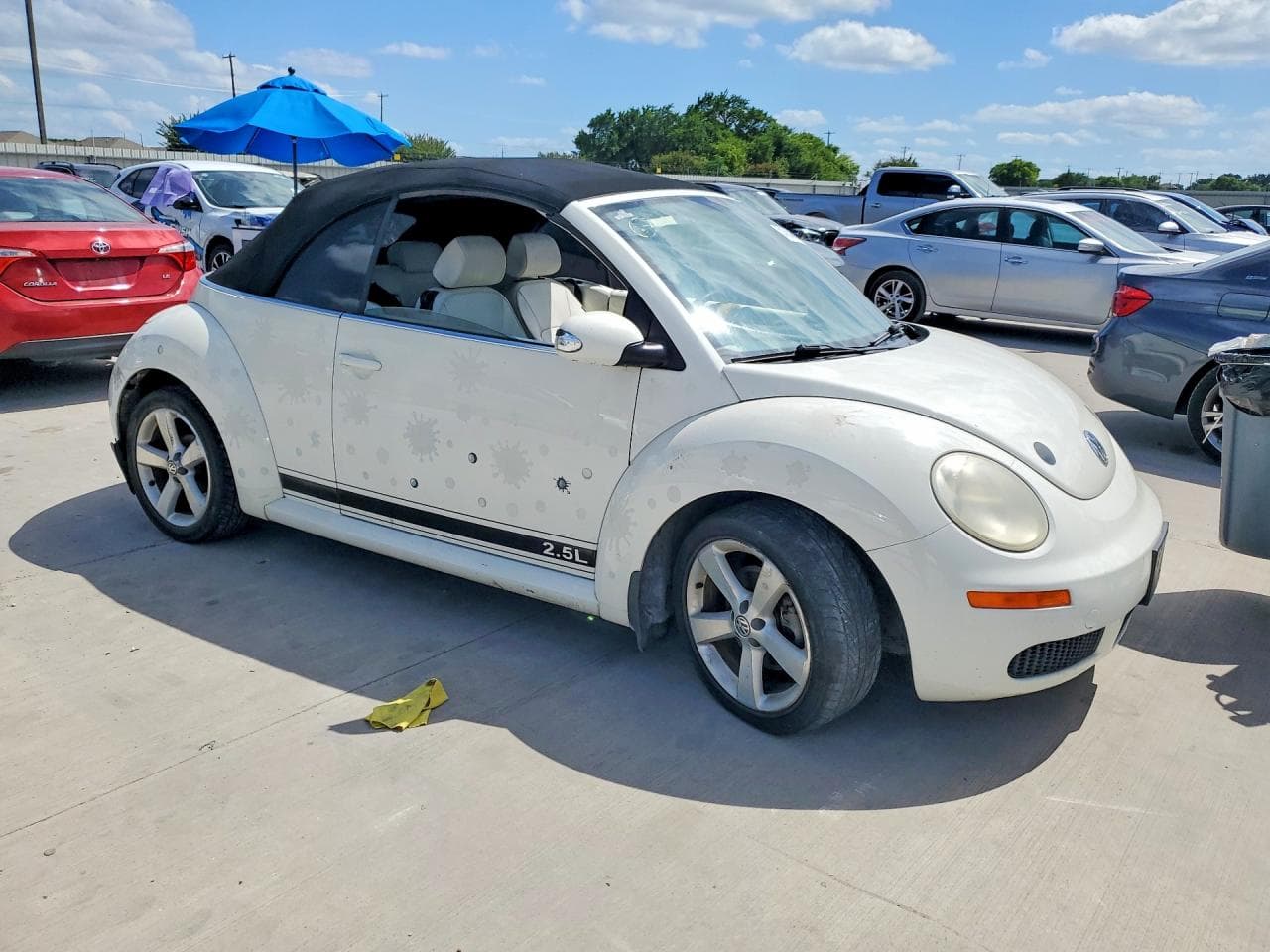 2007 Volkswagen New Beetle Triple White - foto 4
