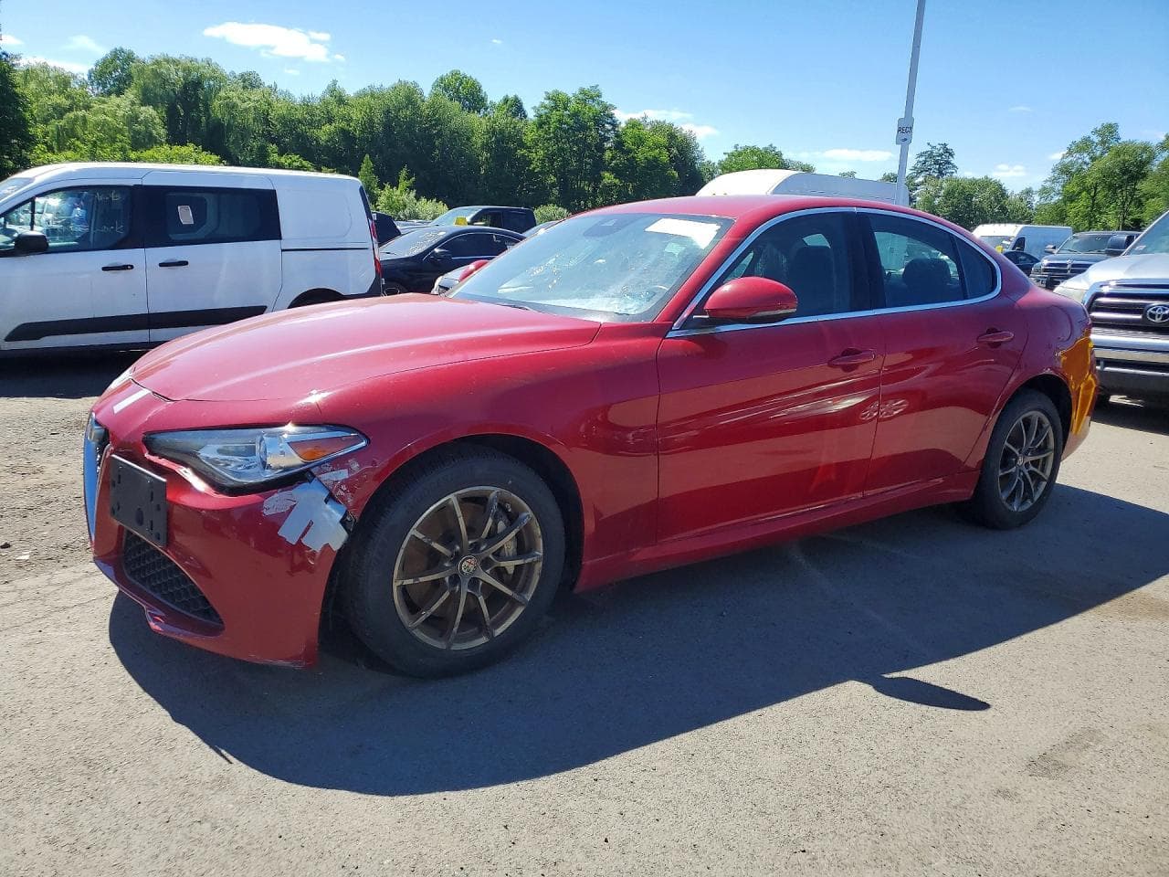 Alfa Romeo Giulia 2020 z USA