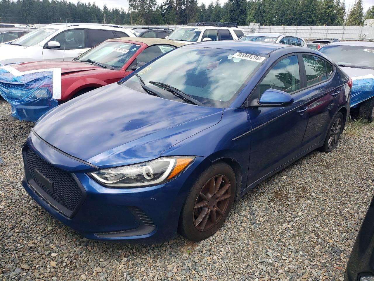 Hyundai Elantra 2017 z USA