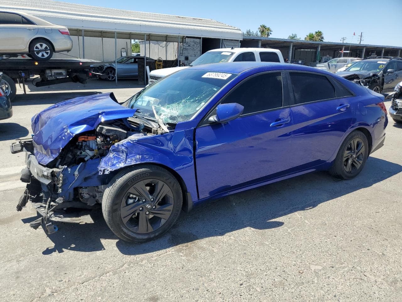 2023 Hyundai Elantra Blue
