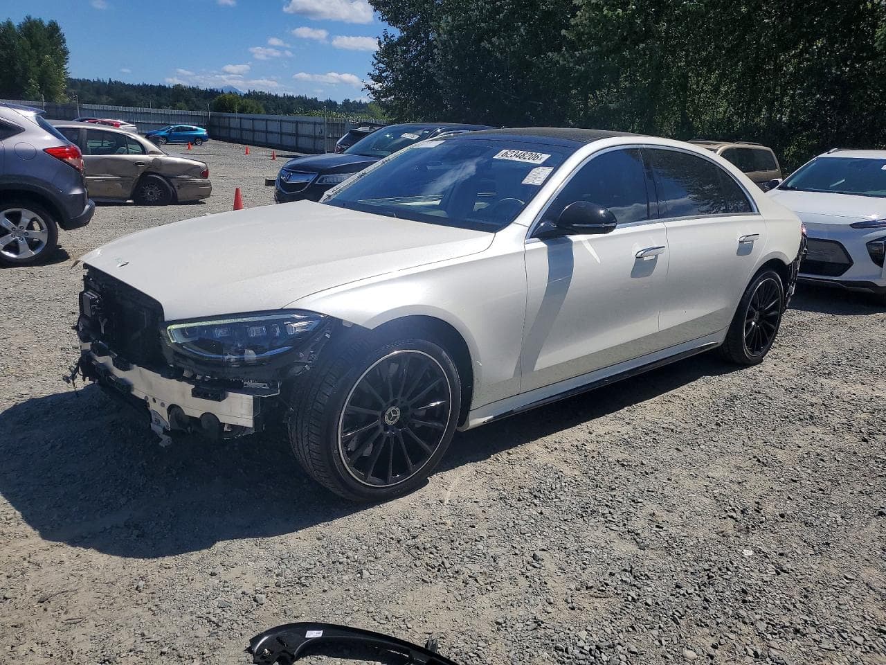 Mercedes-Benz S-klasse 2022 z USA