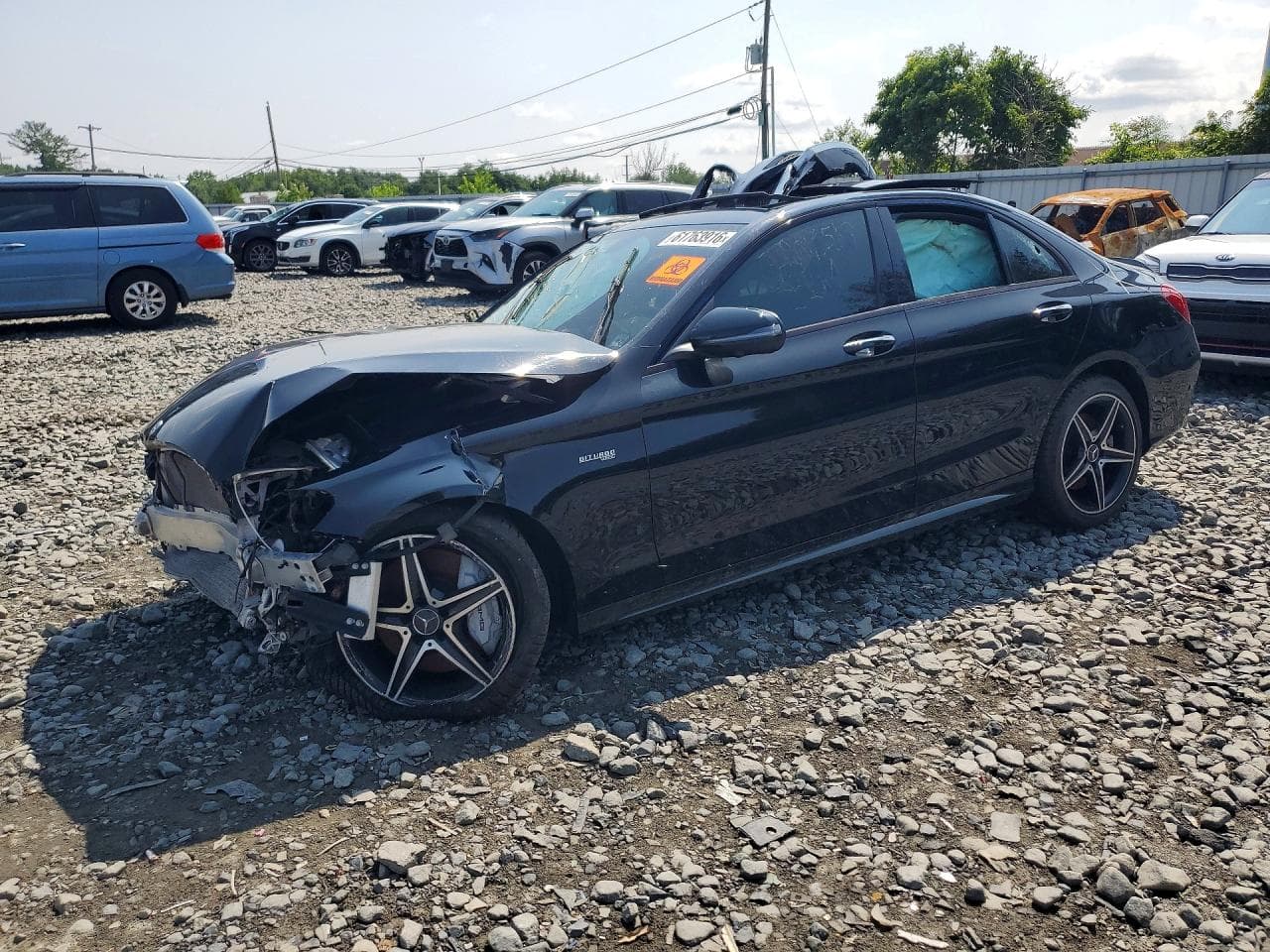Mercedes-Benz C-klasse AMG 2018 z USA