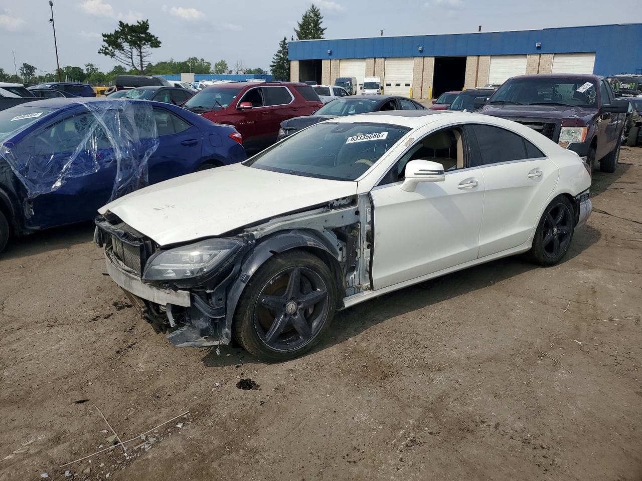 Mercedes-Benz CLS-klasse 2014 z USA