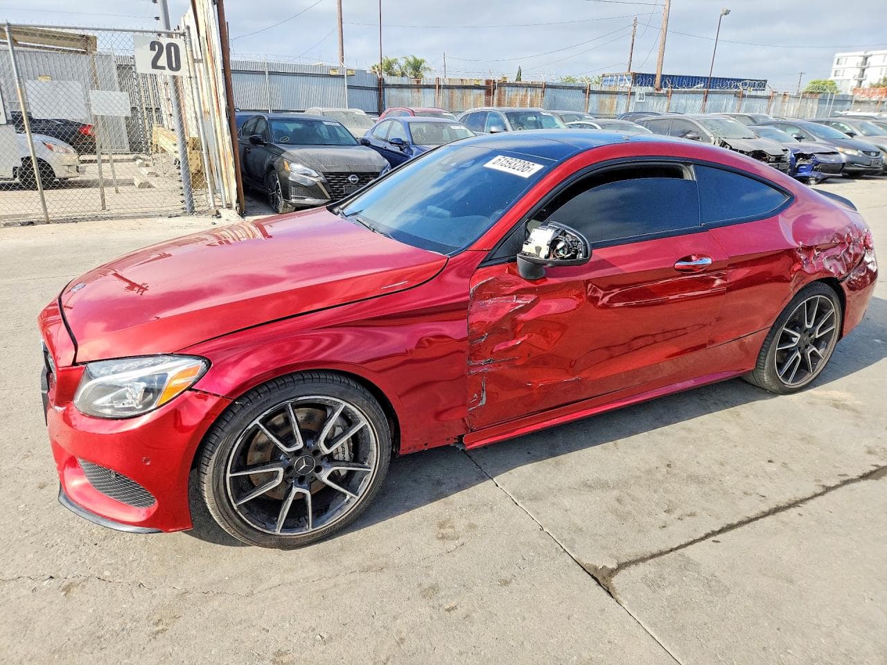 Mercedes-Benz C-klasse AMG 2018 z USA