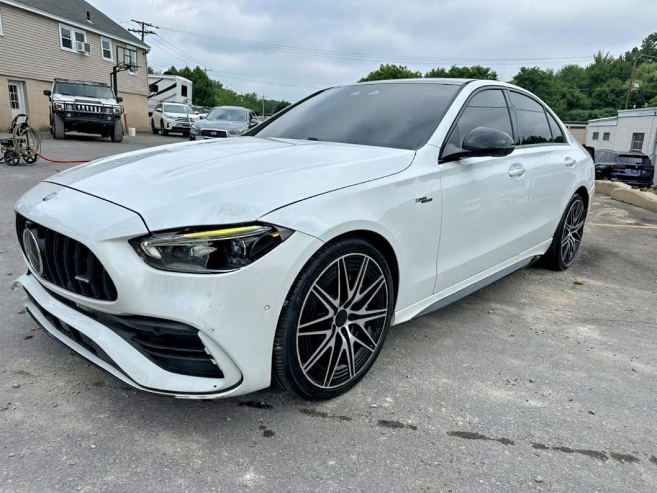 Mercedes-Benz C-klasse AMG 2025 z USA