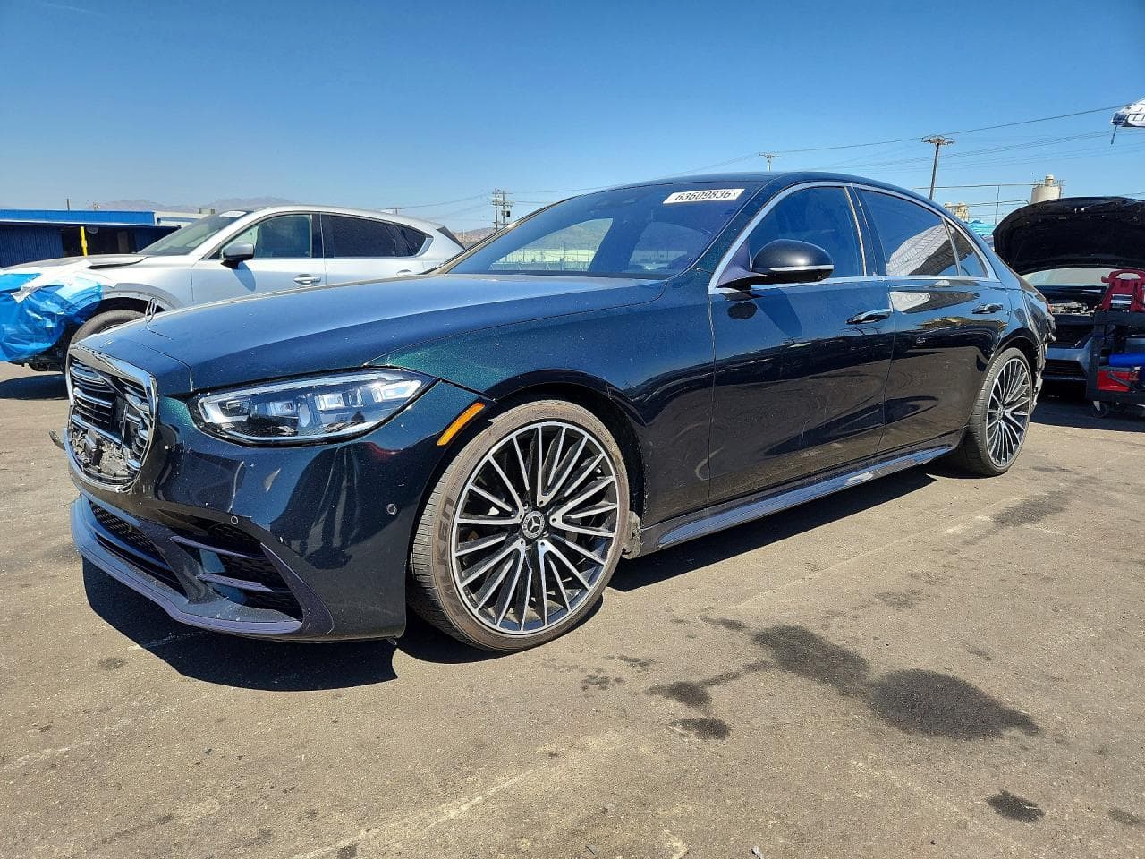 Mercedes-Benz S-klasse 2022 z USA