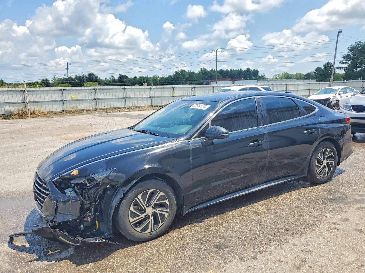 2022 Hyundai Sonata Hybrid Blue