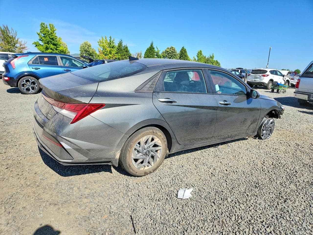 2025 Hyundai Elantra Hybrid Blue - foto 3