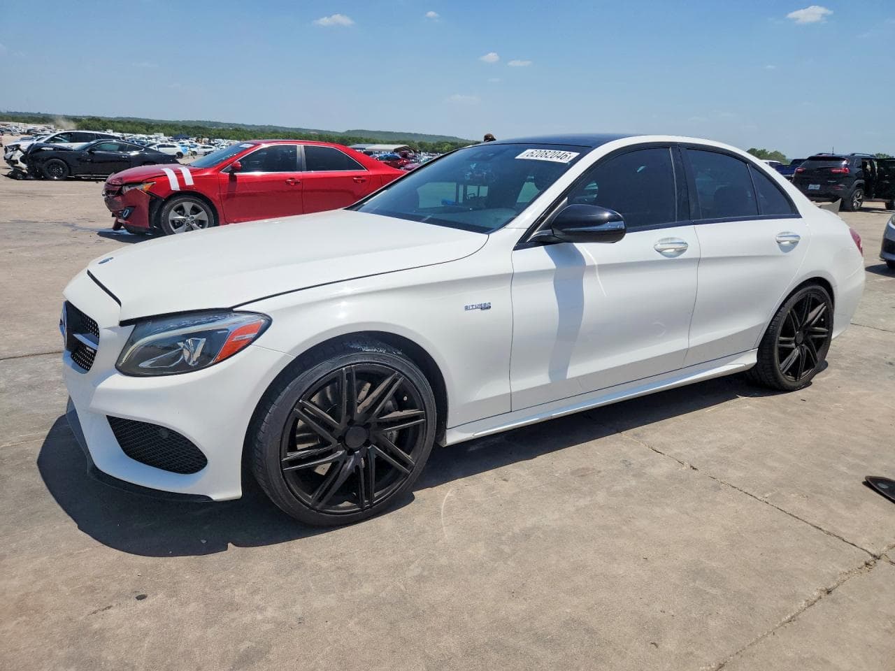 Mercedes-Benz C-klasse AMG 2017 z USA