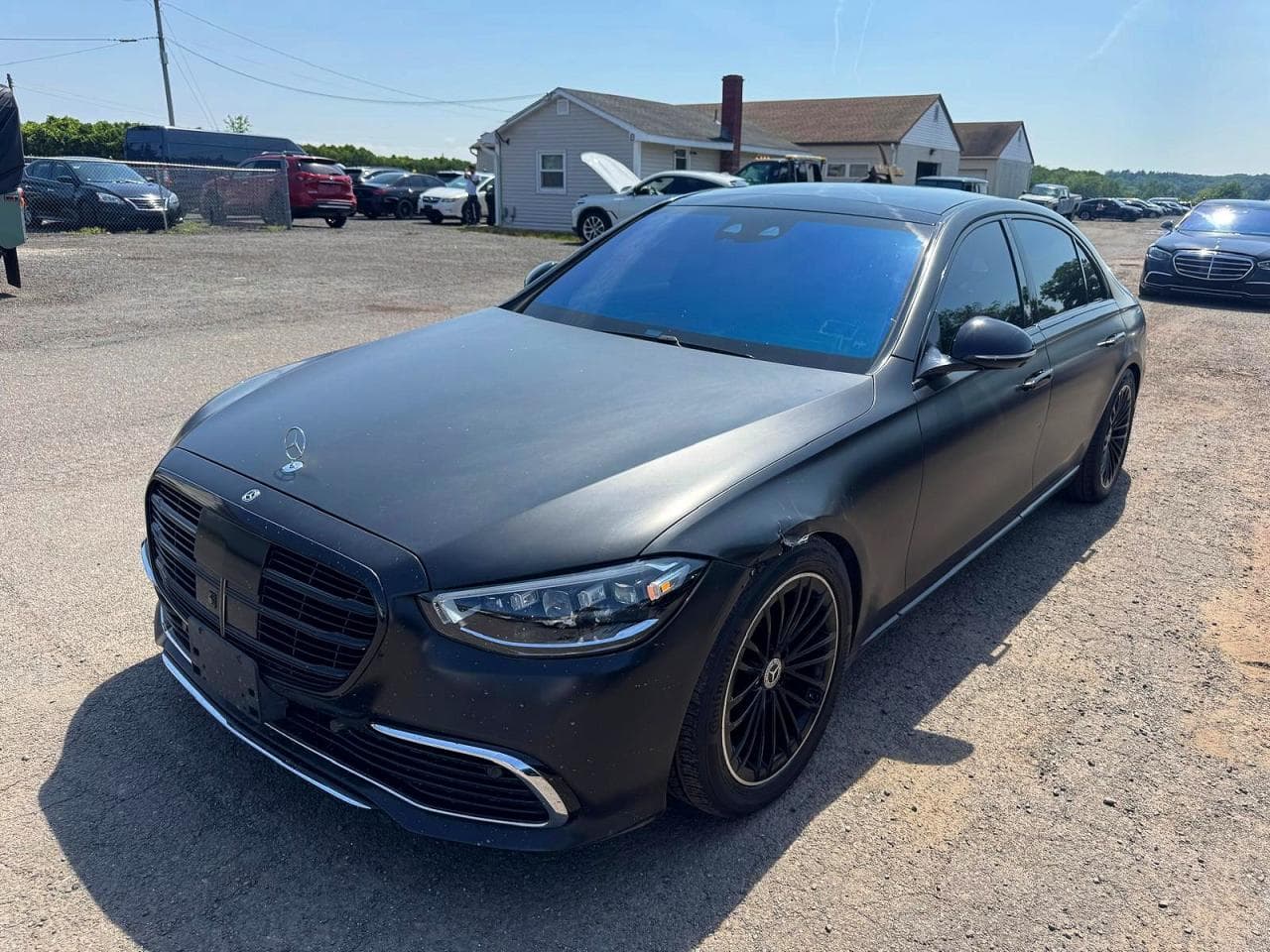 Mercedes-Benz S-klasse 2021 z USA
