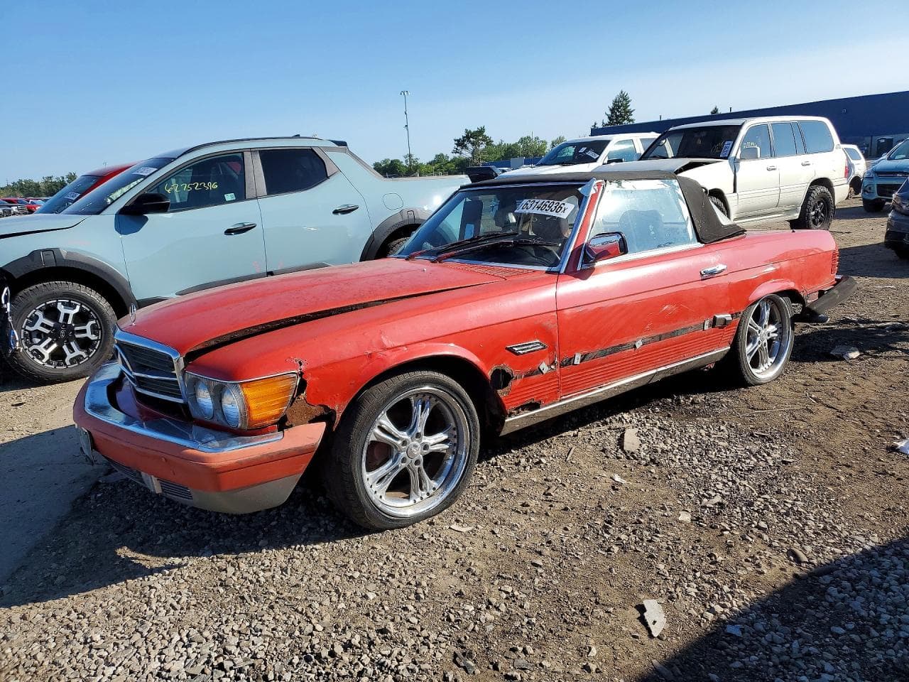 Mercedes-Benz SL-klasse 1985 z USA
