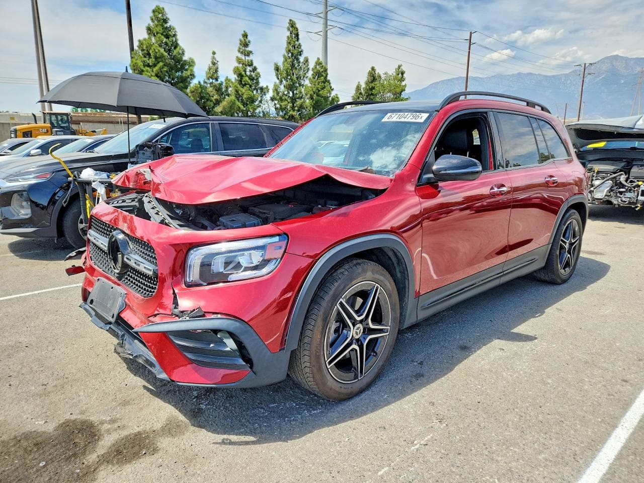 Mercedes-Benz GLB 2022 z USA