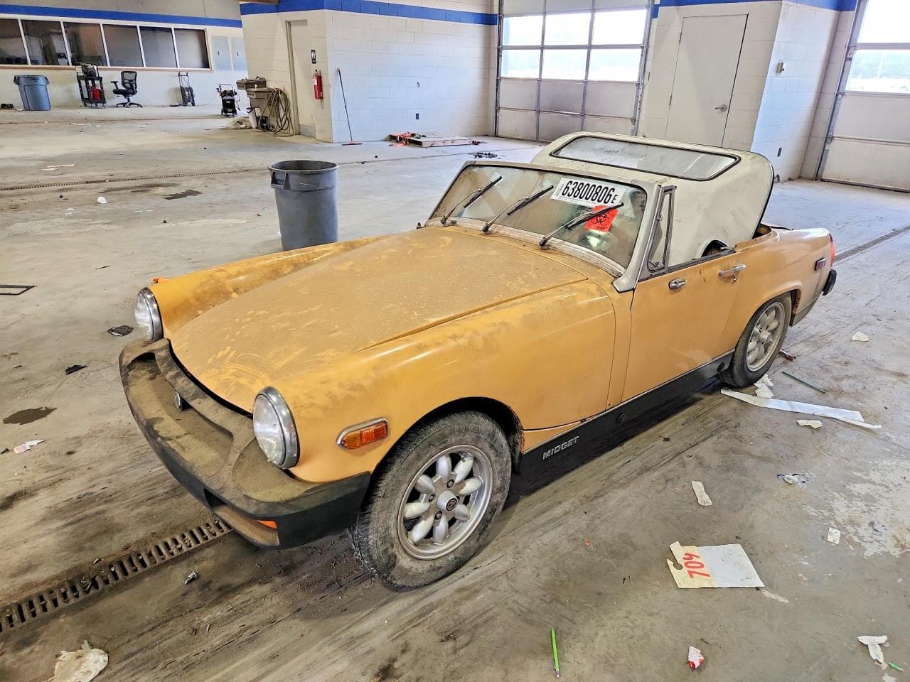 1977 MG J-type Midget z USA