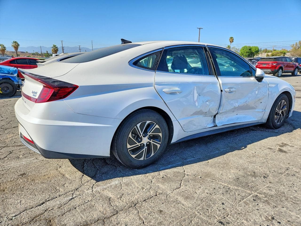 2021 Hyundai Sonata Hybrid Blue - foto 3