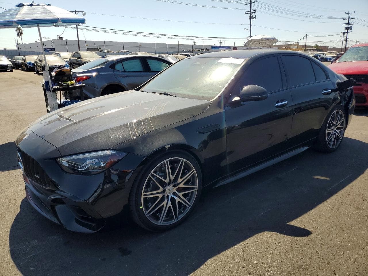 Mercedes-Benz C-klasse AMG 2025 z USA