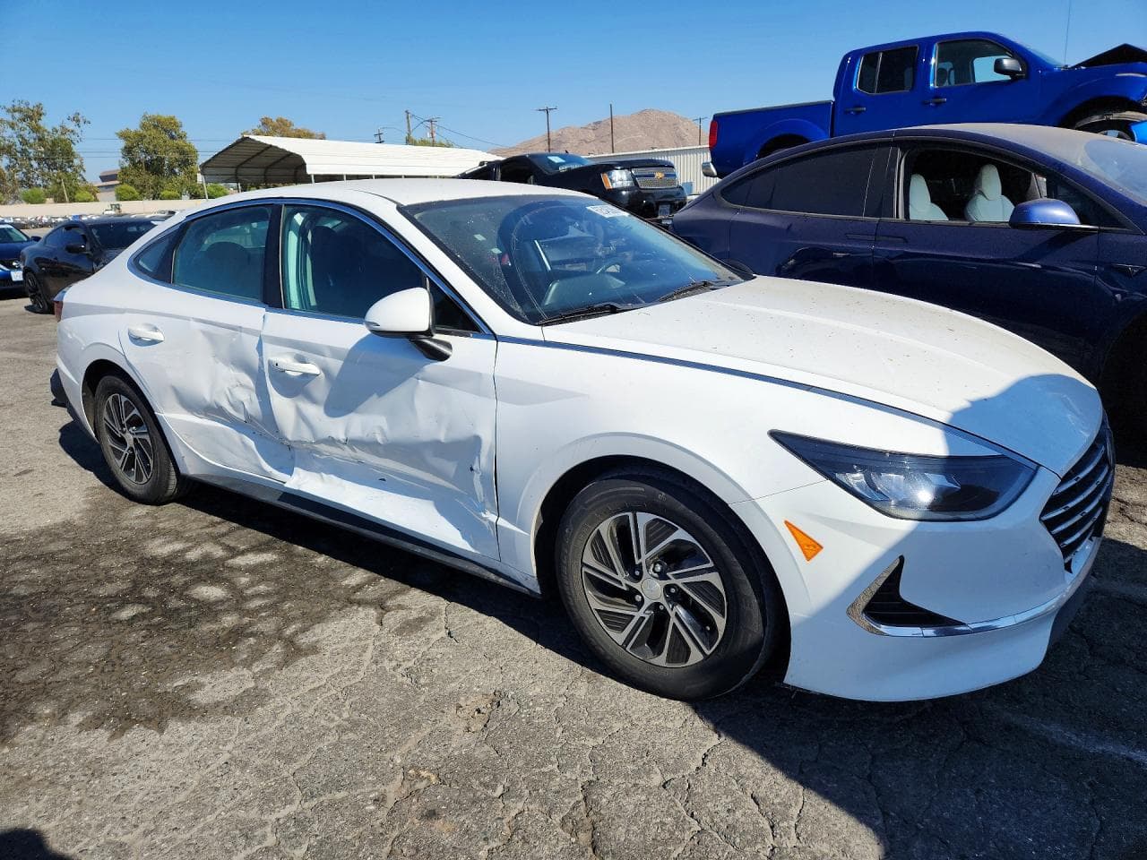 2021 Hyundai Sonata Hybrid Blue - foto 4