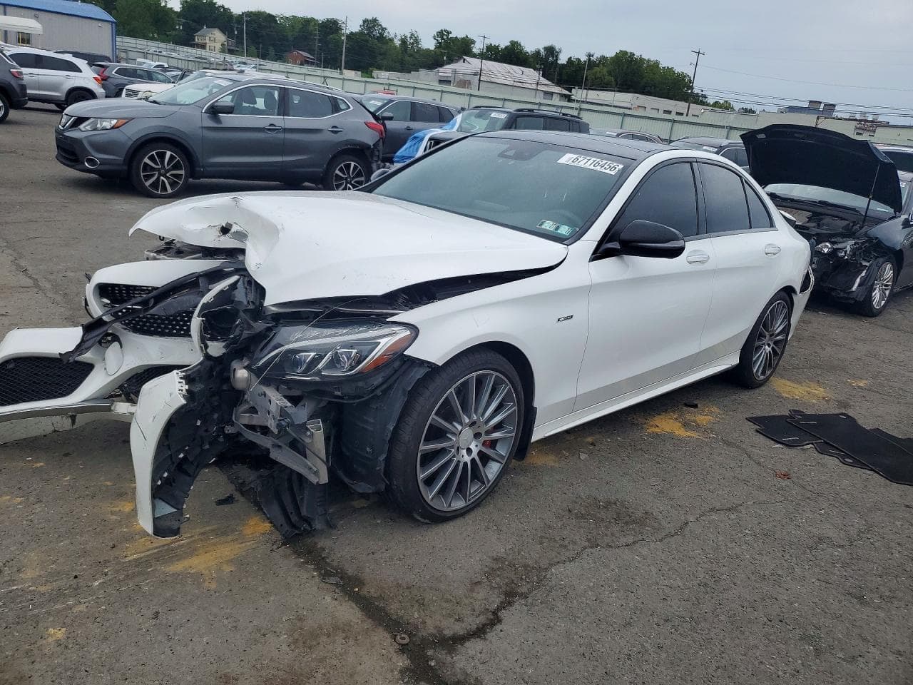 Mercedes-Benz C-klasse AMG 2016 z USA