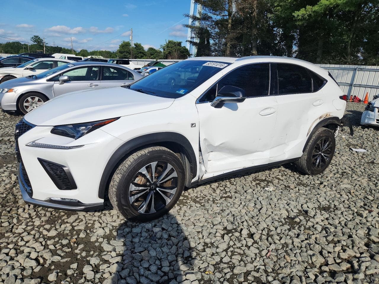 Lexus NX 2021 z USA