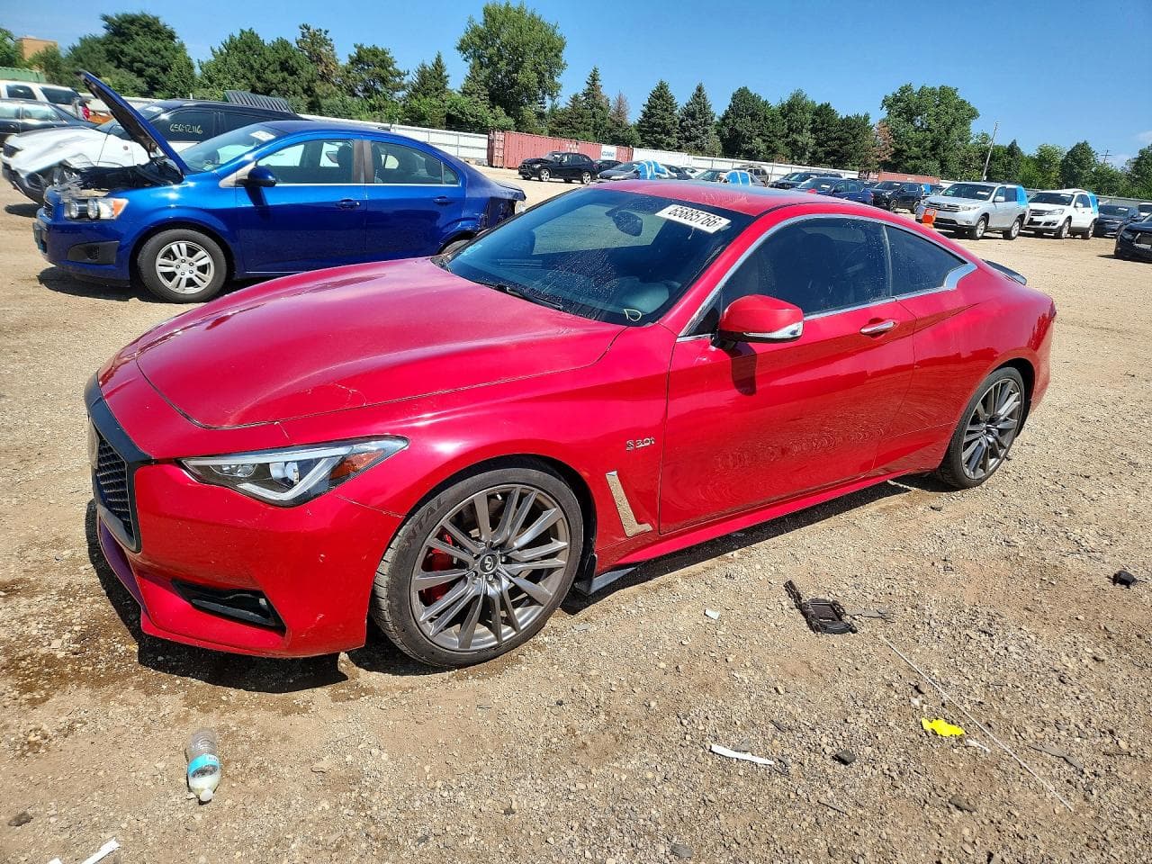 2017 Infiniti Q60 Red Sport 400