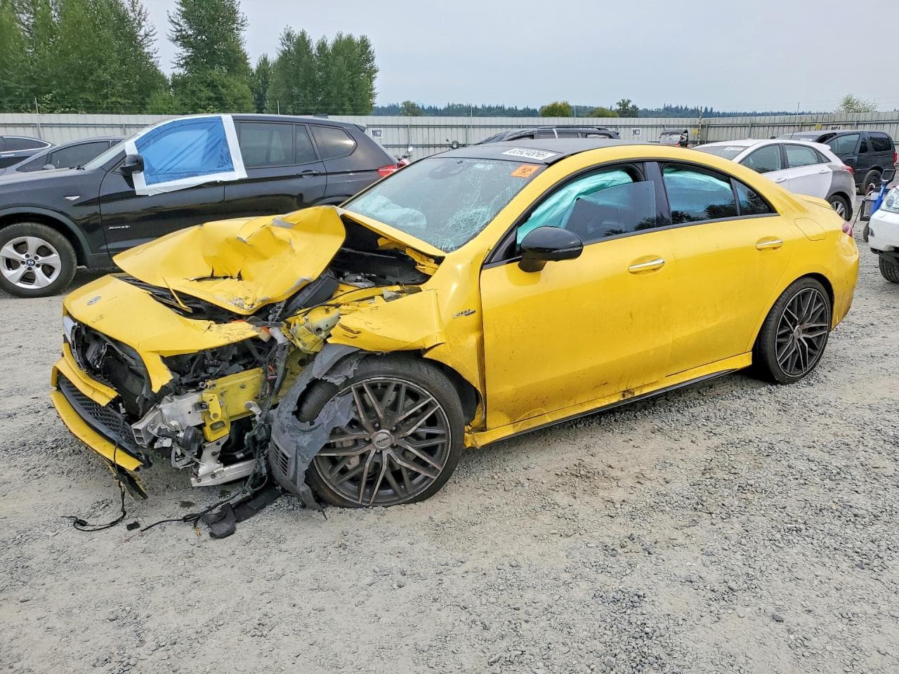 Mercedes-Benz CLA-klasse AMG 2020 z USA