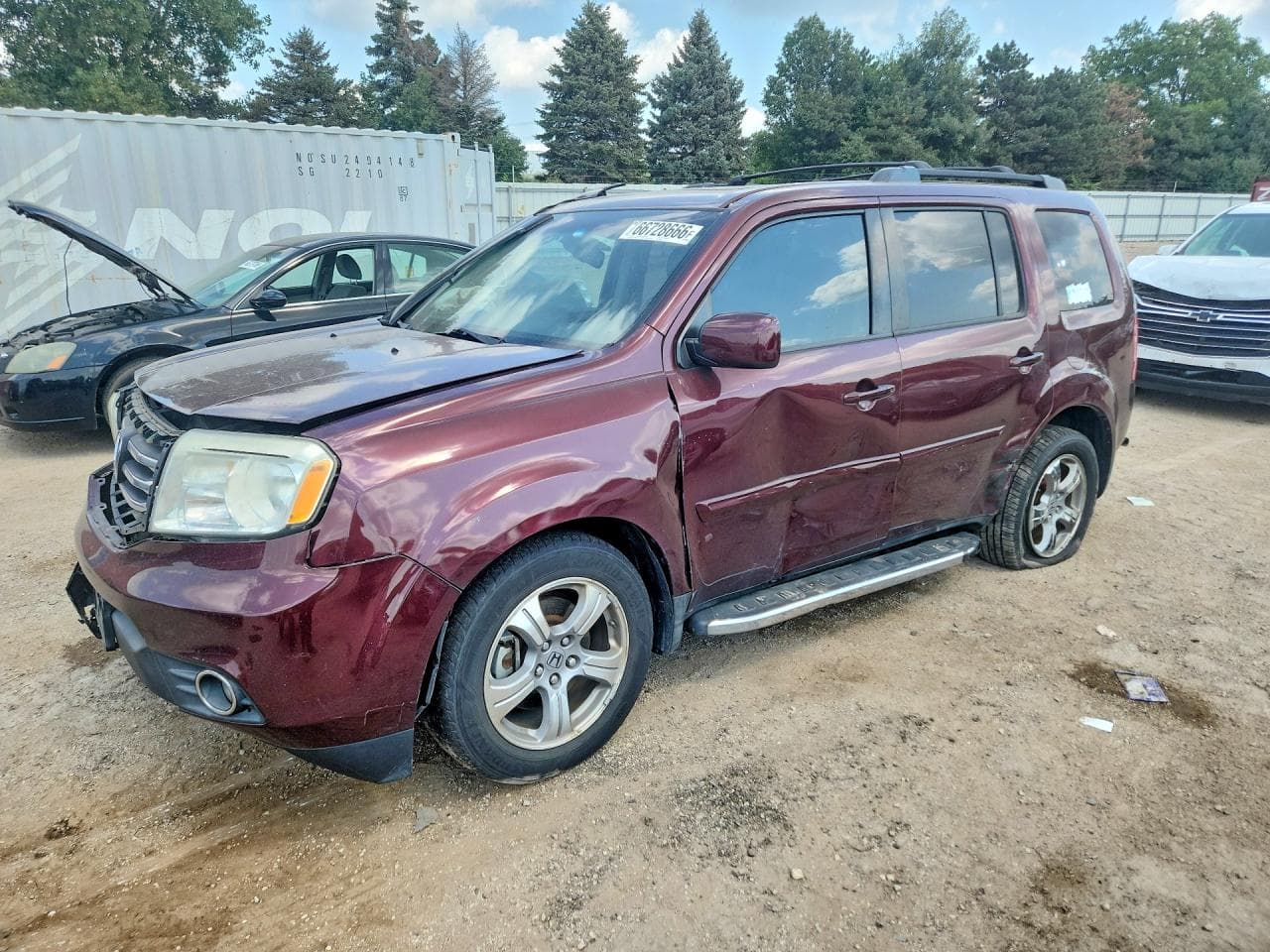 2012 Honda Pilot Exln