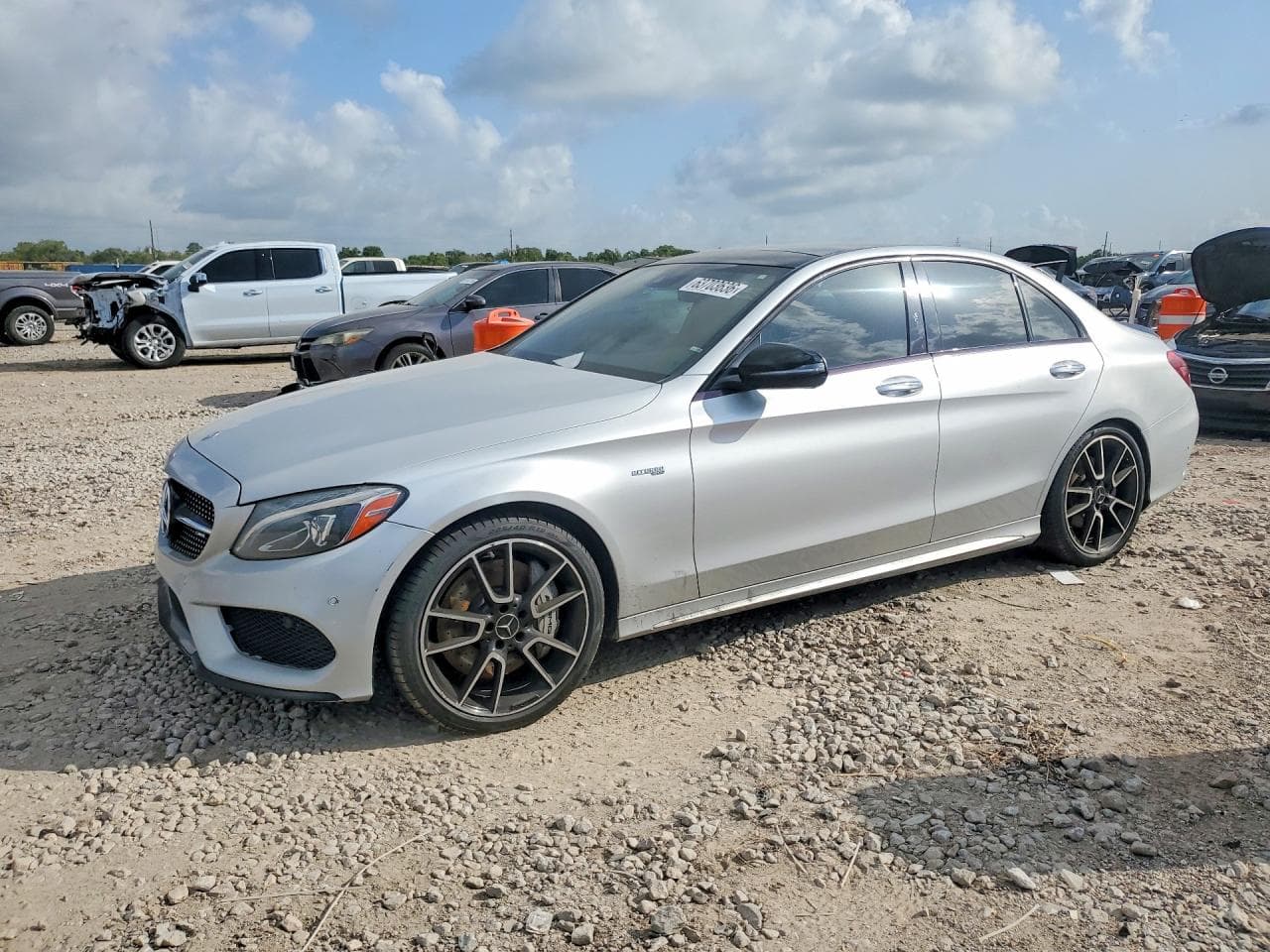 Mercedes-Benz C-klasse AMG 2017 z USA