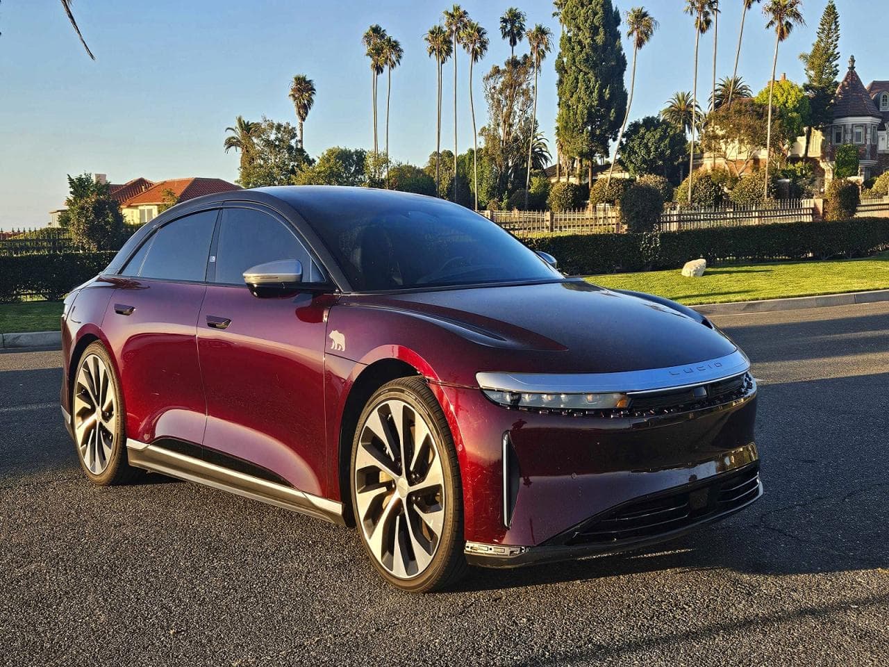Lucid Air 2022 z USA