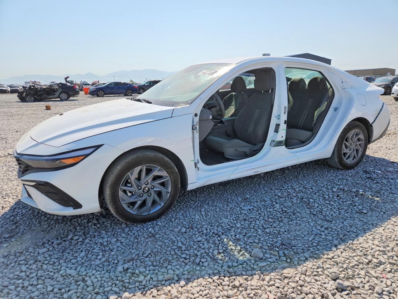 2026 Hyundai Elantra Hybrid Blue
