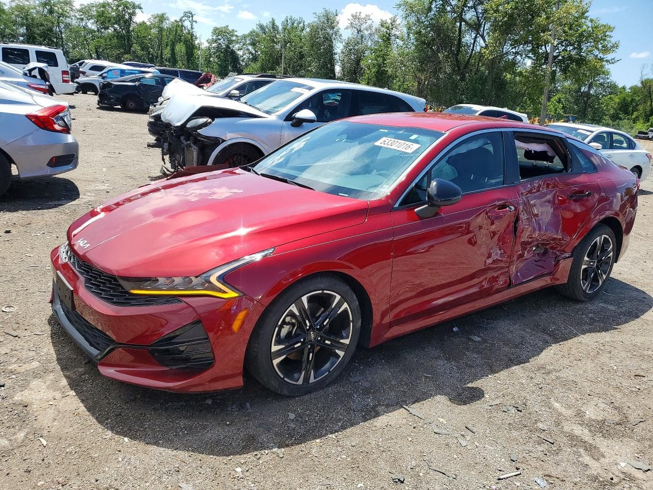 Kia K5 2022 z USA