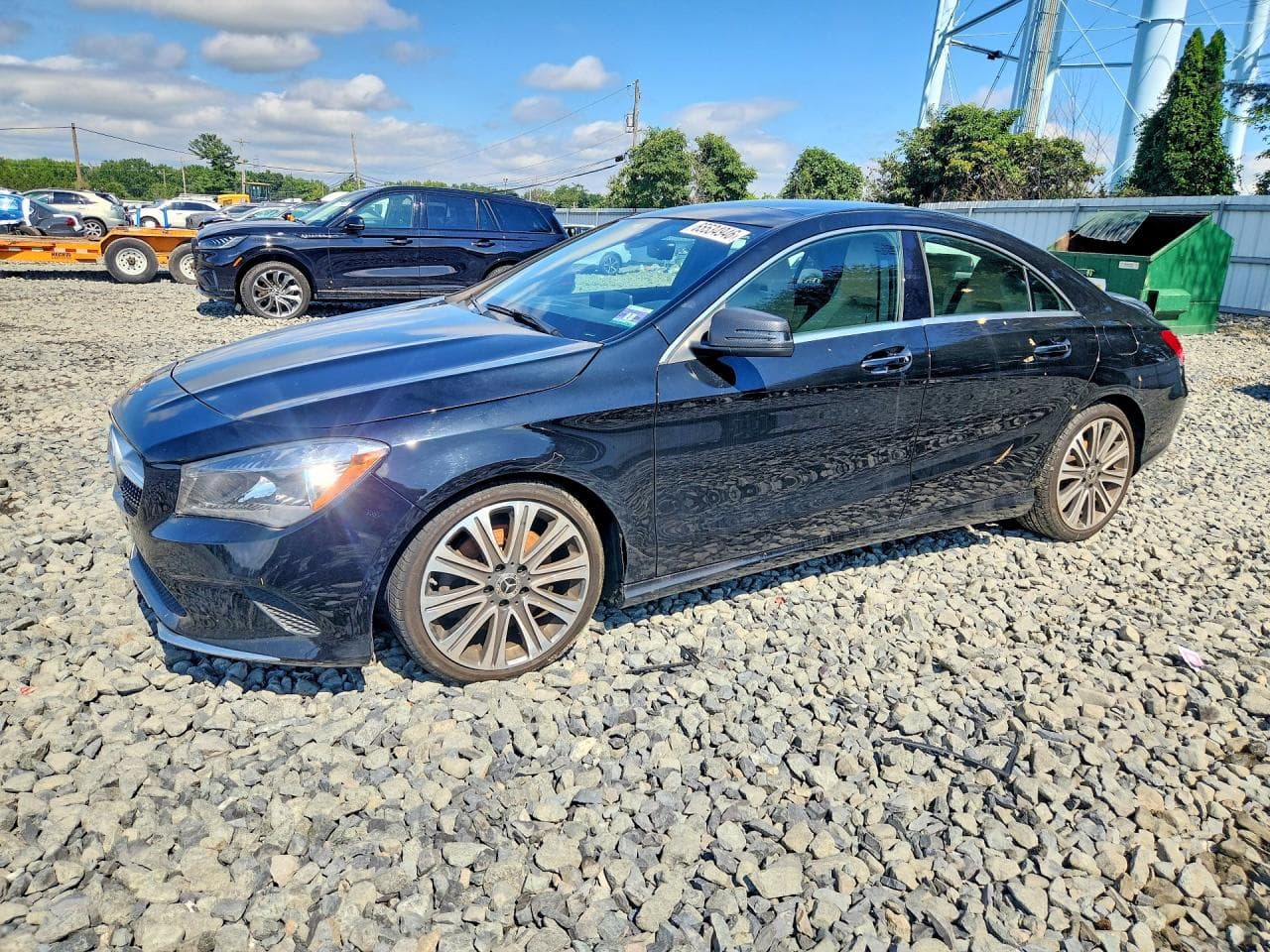 Mercedes-Benz CLA-klasse 2019 z USA