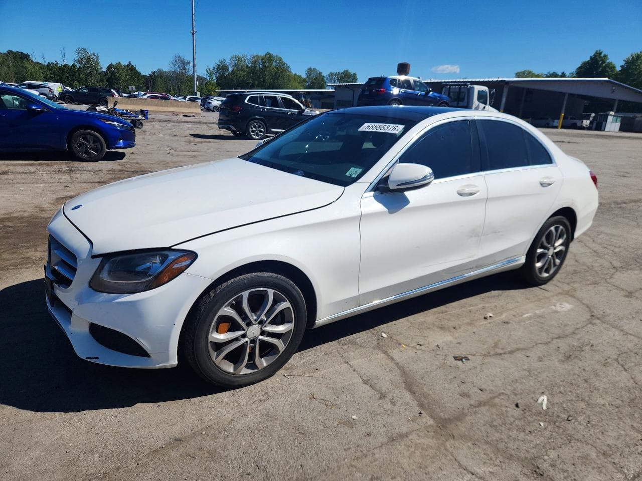 Mercedes-Benz C-klasse 2016 z USA