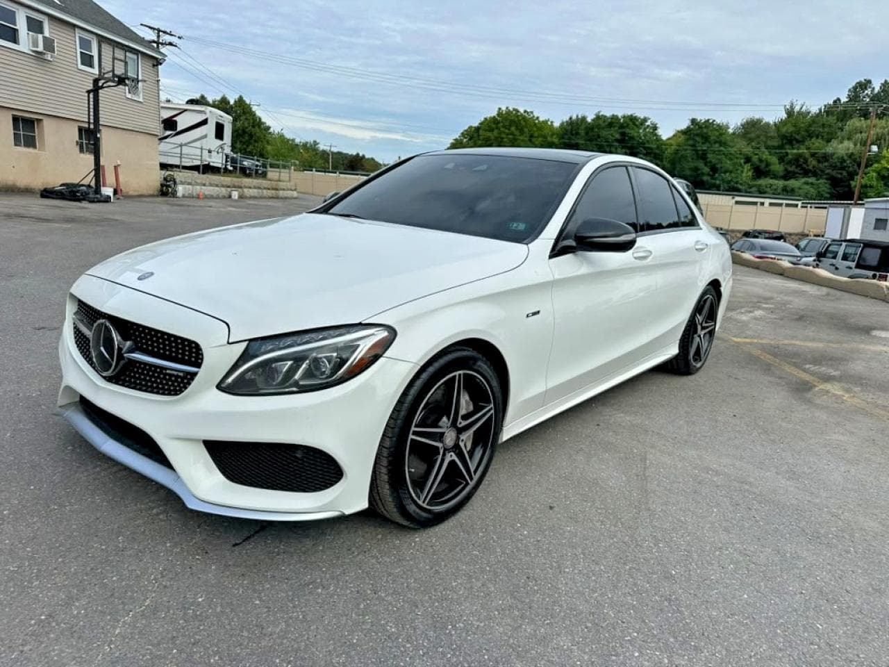 Mercedes-Benz C-klasse AMG 2016 z USA