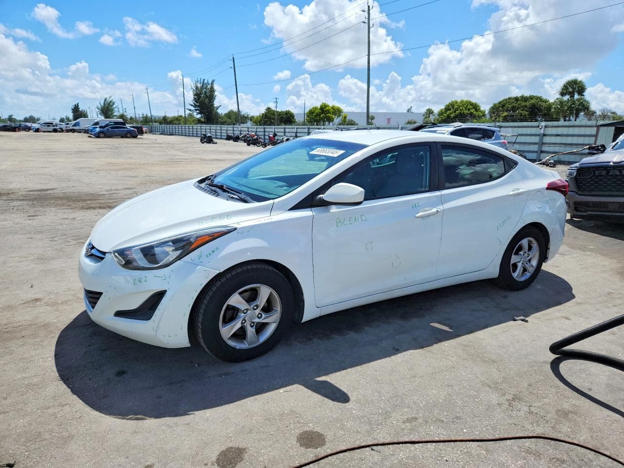 Hyundai Elantra 2014 z USA