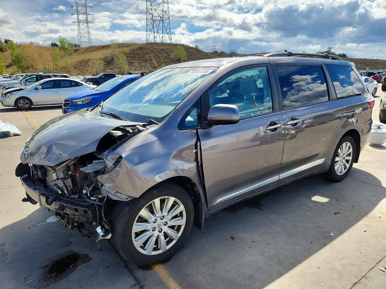 2017 Toyota Sienna Xle 7-Passenger