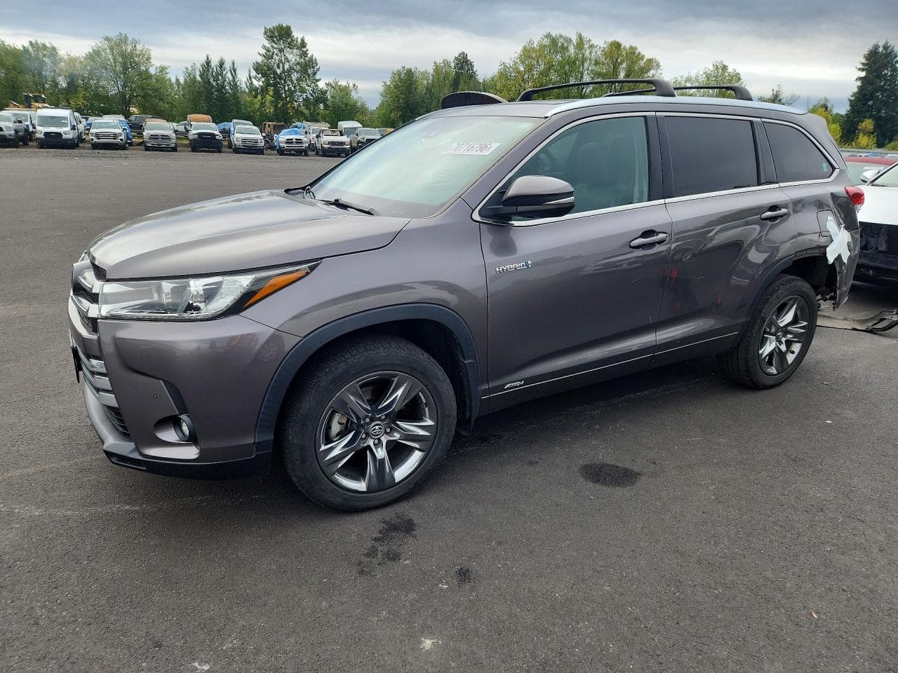 2019 Toyota Highlander Hybrid Limited Platinum