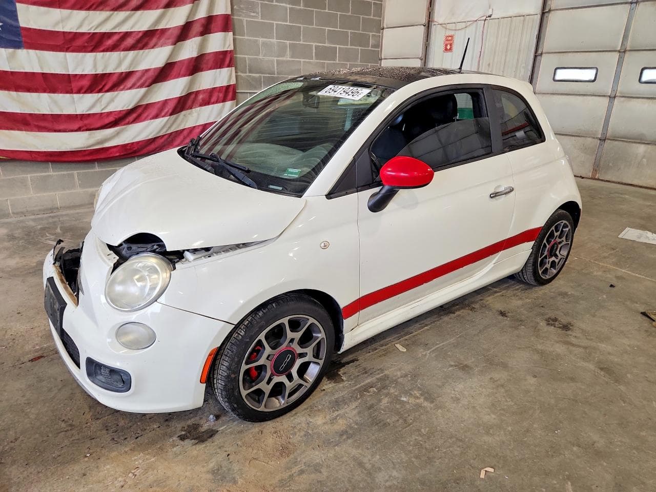 Fiat 500 2012 z USA