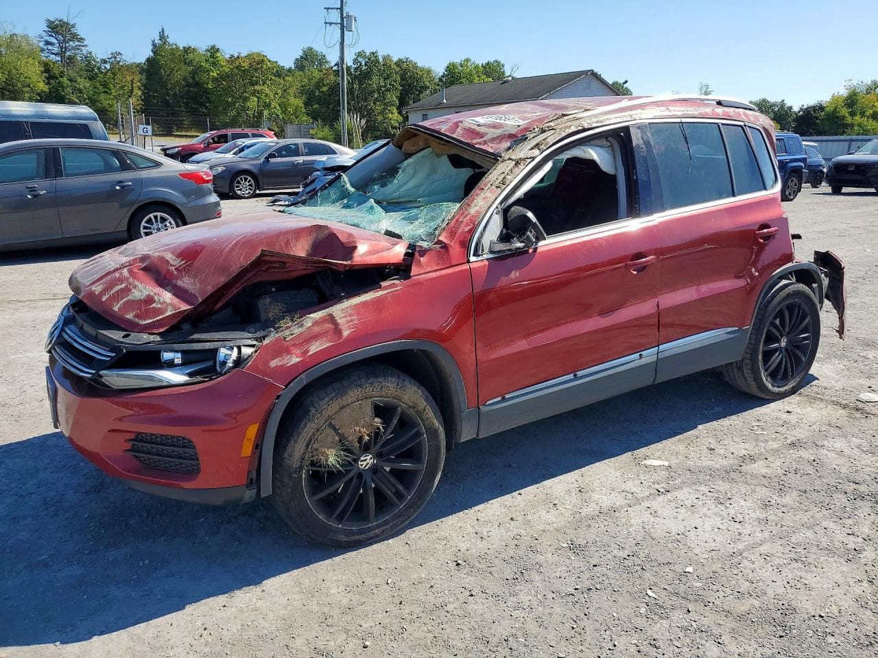 Volkswagen Tiguan 2012 z USA