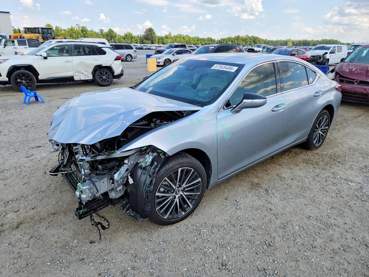 Lexus ES 2025 z USA