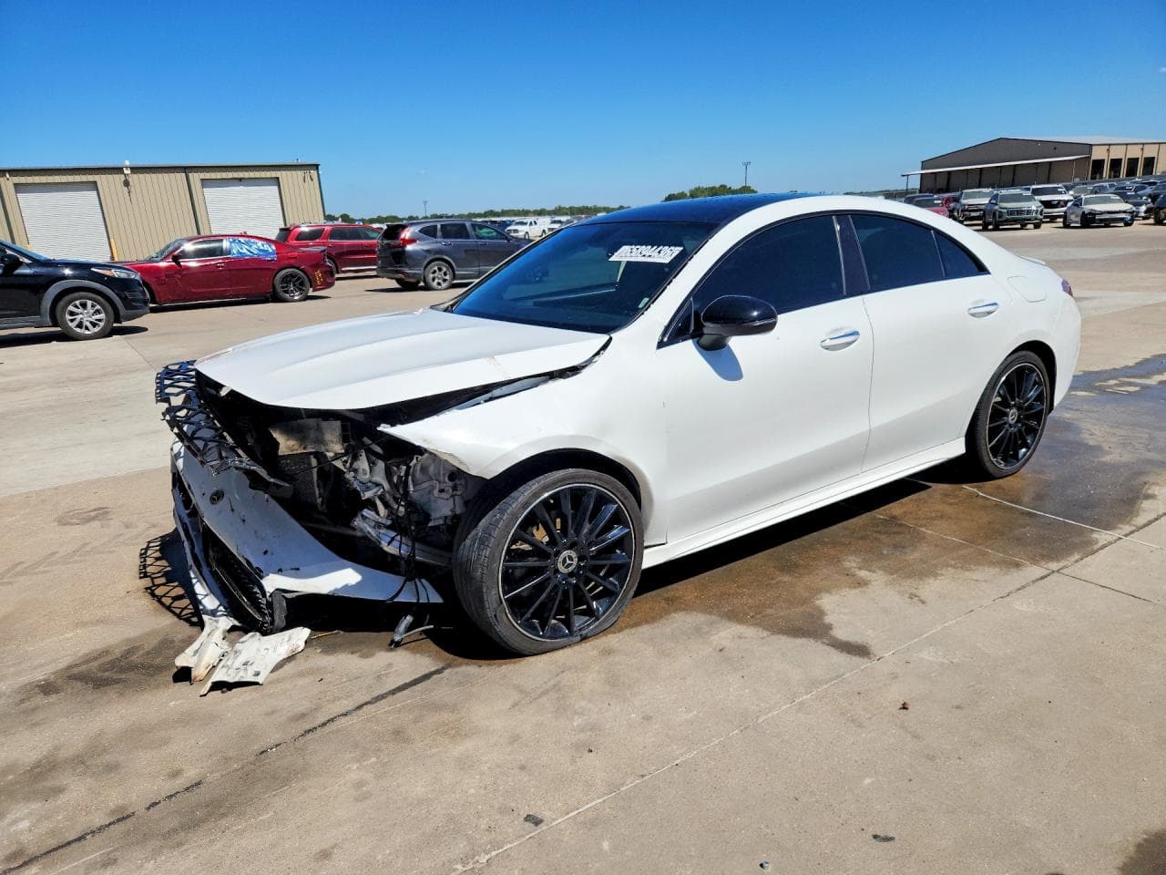Mercedes-Benz CLA-klasse 2021 z USA