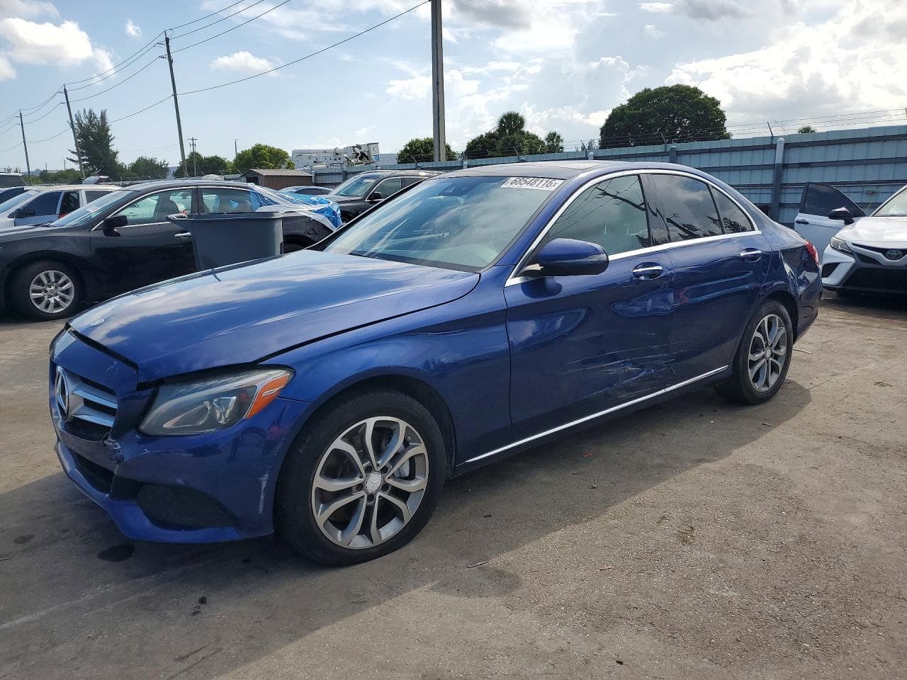 Mercedes-Benz C-klasse 2017 z USA