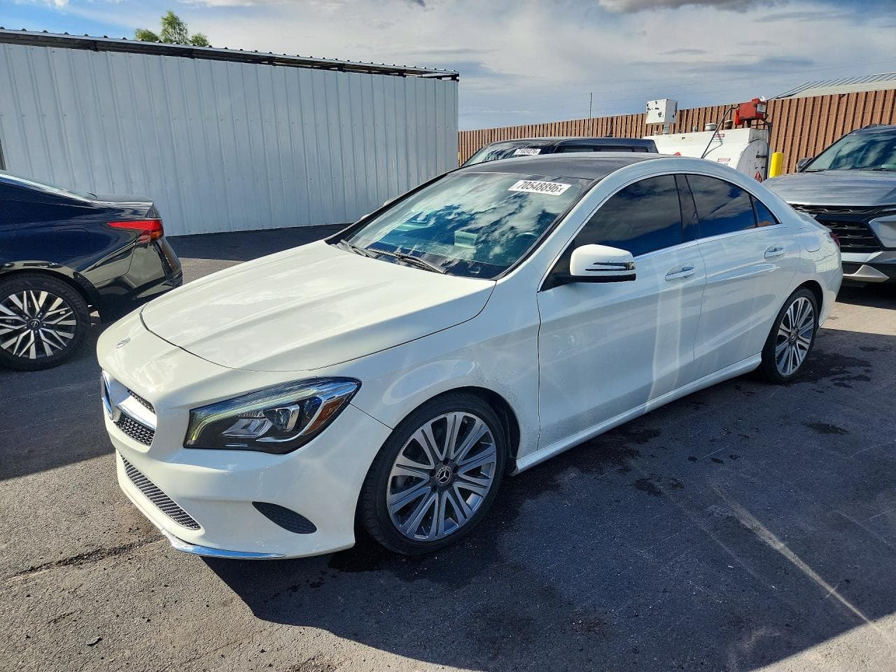 Mercedes-Benz CLA-klasse 2018 z USA