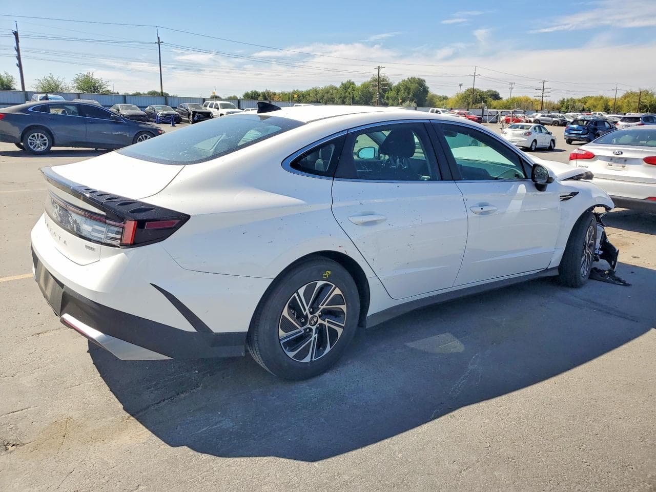 2026 Hyundai Sonata Hybrid Blue - foto 3