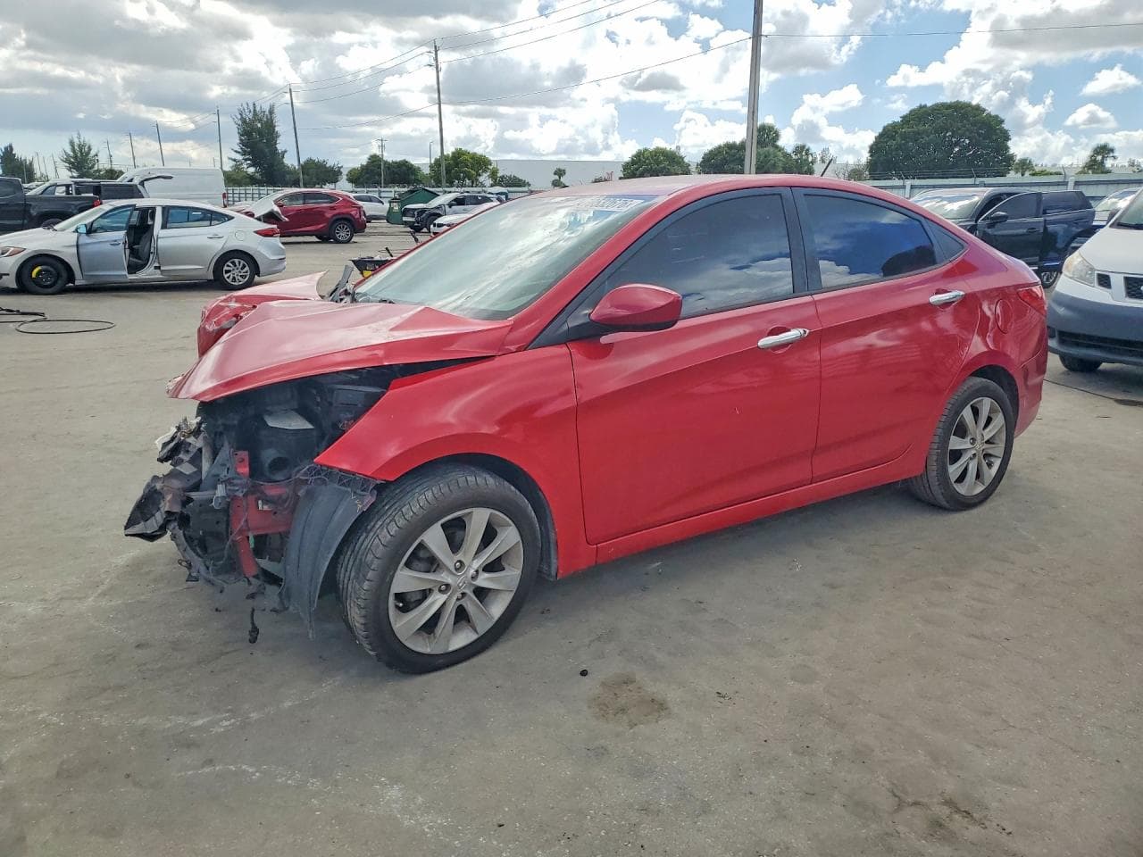 Hyundai Accent 2012 z USA