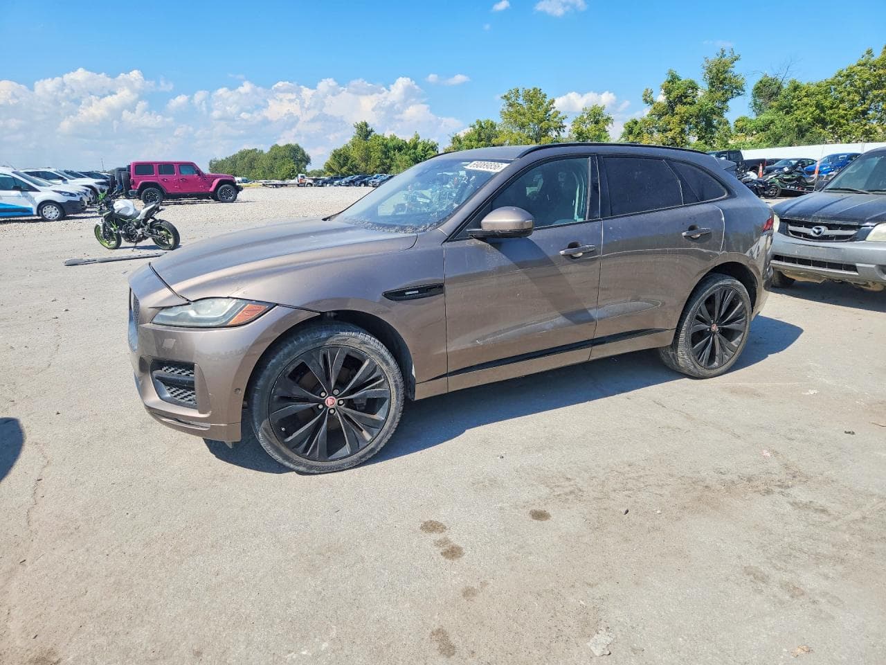Jaguar F-Pace 2017 z USA