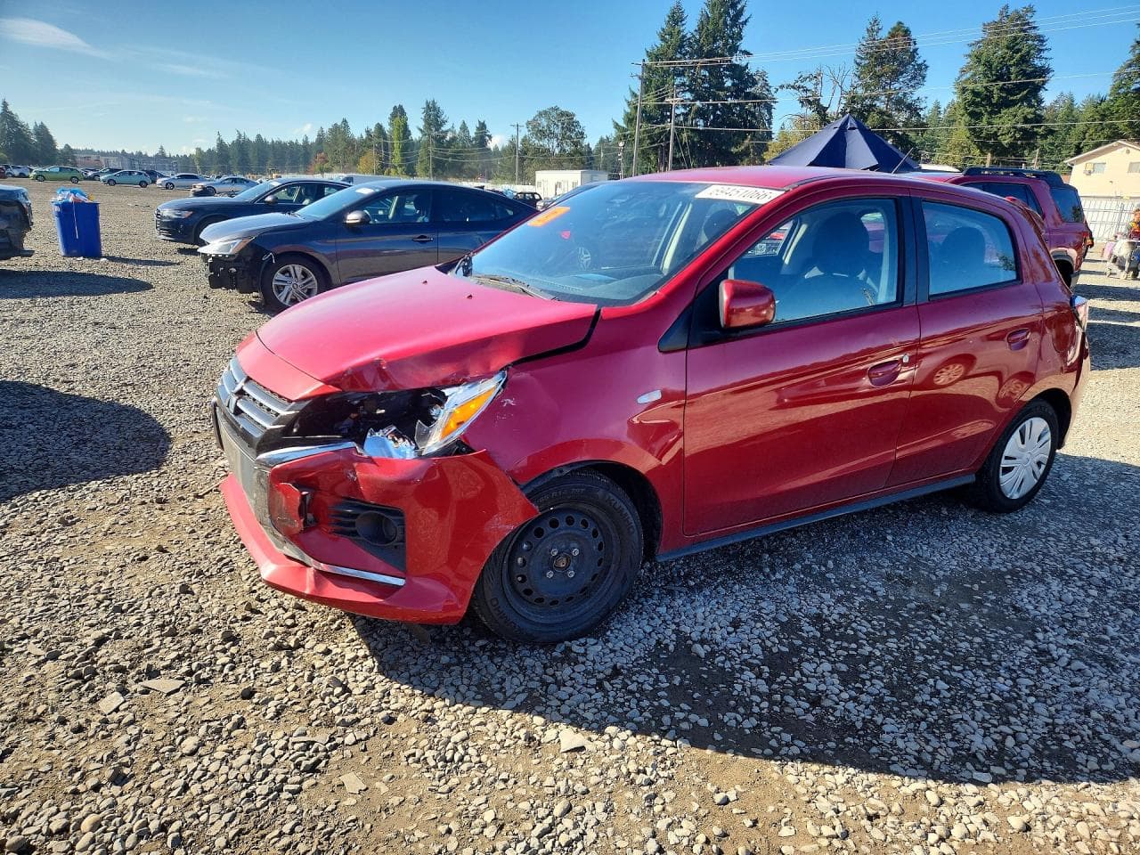 Mitsubishi Mirage 2021 z USA