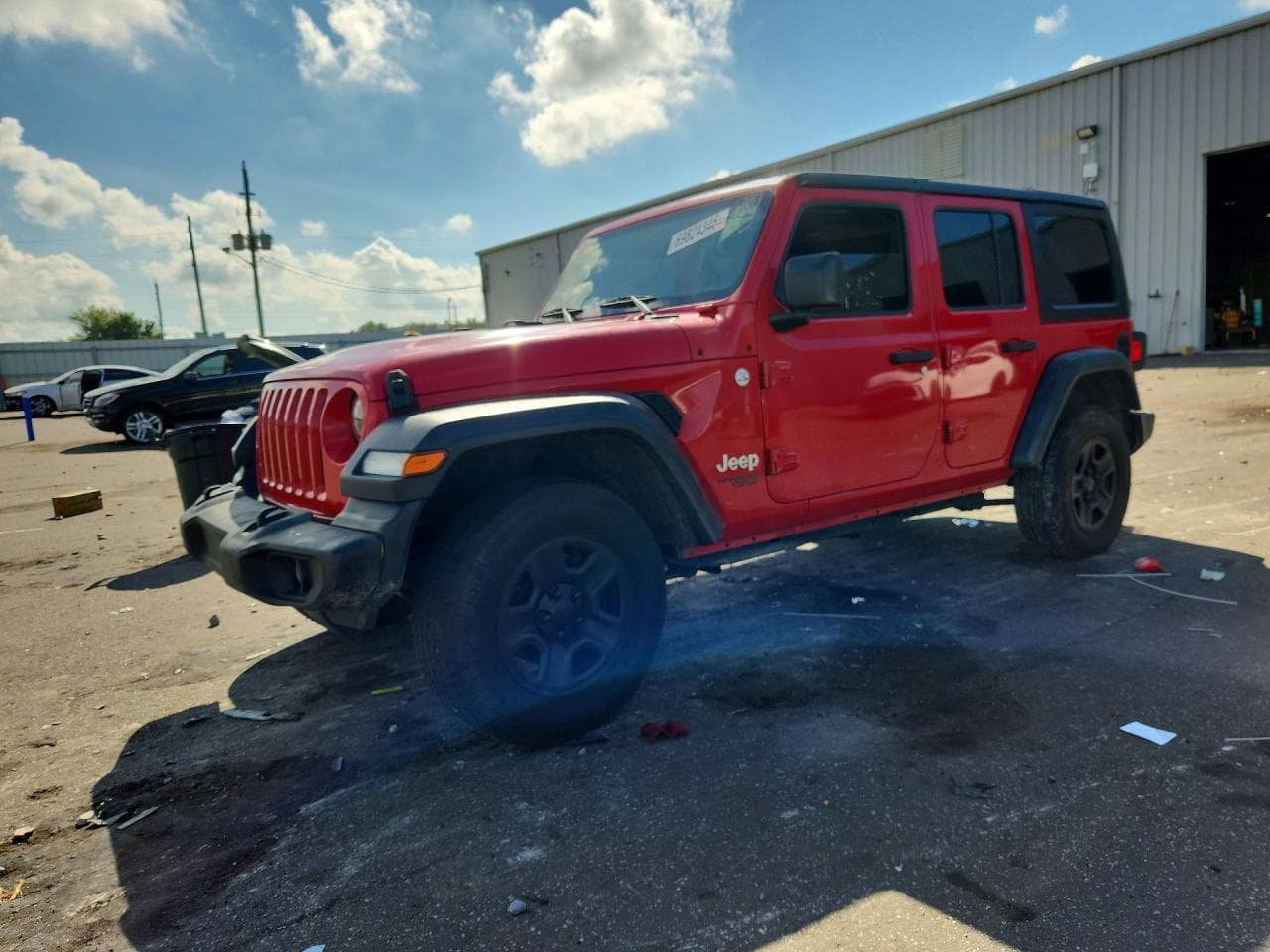 Jeep Wrangler 2018 z USA