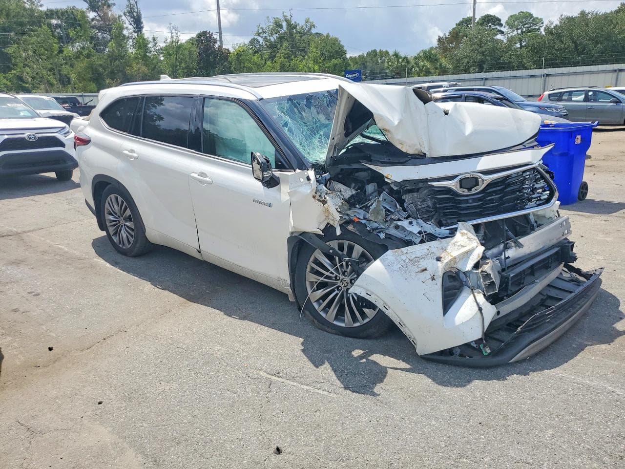 2021 Toyota Highlander Hybrid Platinum - foto 4